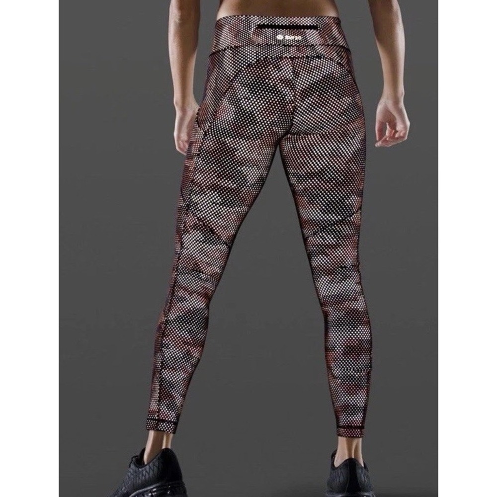 Lululemon Speed Tight V 28" Sz 8 Seawheeze 2020 High Tempo Camo Reflective‎ Gray